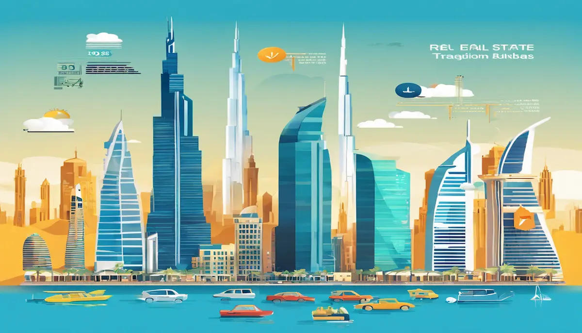 الرسوم على التصرفات العقارية في دبي الإمارات